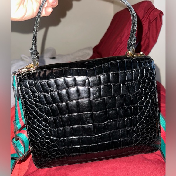 Vintage Comtesse Black Purse - Picture 2 of 6